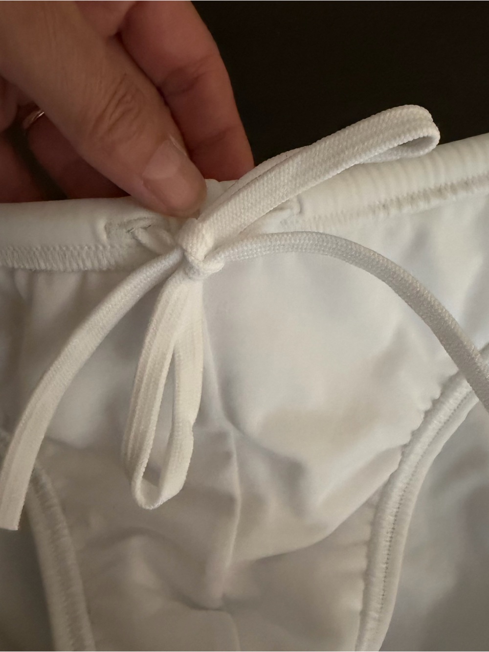 White Speedo Men’s bathing suit Bottoms POWER FLEX 50+ UPF Chlorine Resistant 34 - Picture 10 of 16